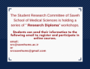 Research Diploma (Level 2) workshops